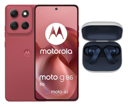 Smartfon Motorola moto g86 power 5G 12/256GB Chrysanthemum + Moto Buds